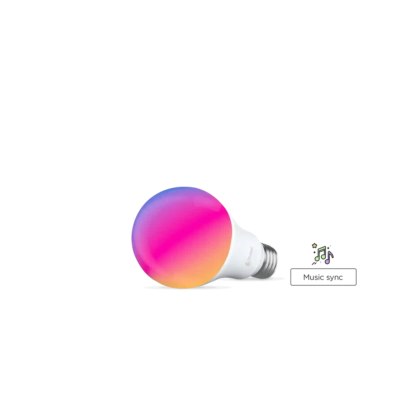 Okasha Smart LED Bulb Multi Color 12Watt